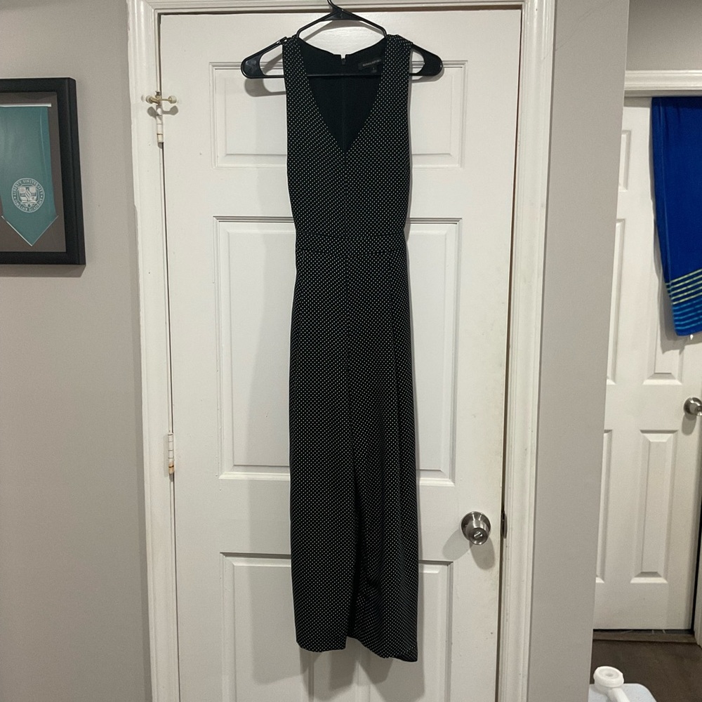 Banana Republic Black Sleeveless Sheath Jumpsuit